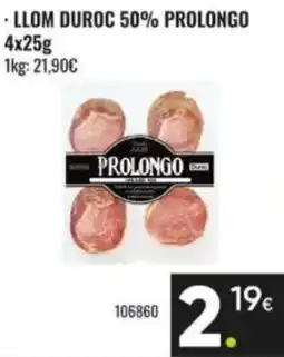 Family Cash Prolongo llim duroc 50% oferta