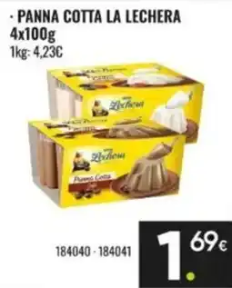 Family Cash Panna Cotta La Lechera oferta