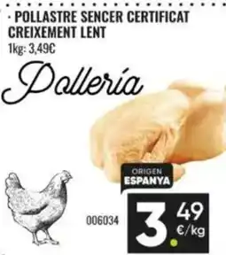 Family Cash Palleria pollastre sencer certificat creixement lent oferta
