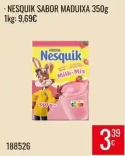 Family Cash Nesquik sabor maduixa oferta