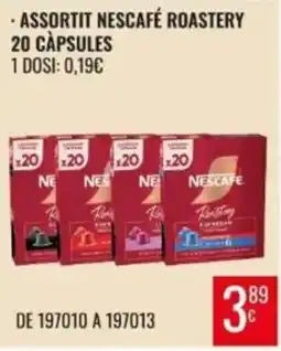 Family Cash Nescafe Roastery oferta