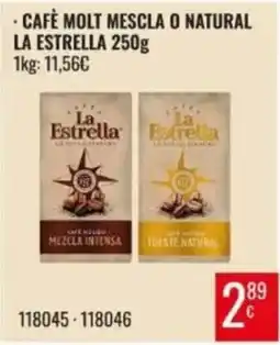 Family Cash La Estrella café molt mescla o natural oferta