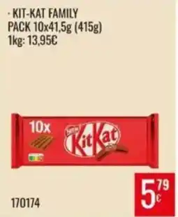 Family Cash Kit-Kat family oferta