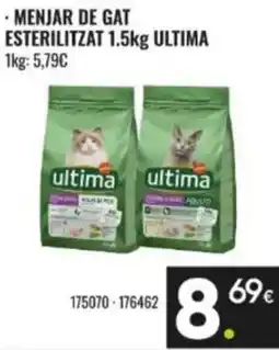 Family Cash ultima menjar de gat esterilitzat oferta