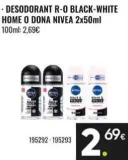 Family Cash Nivea desodorant r-o black-white home o dona oferta