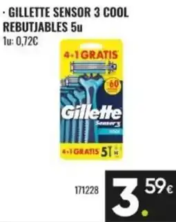 Family Cash Gillette sensor 3 cool oferta