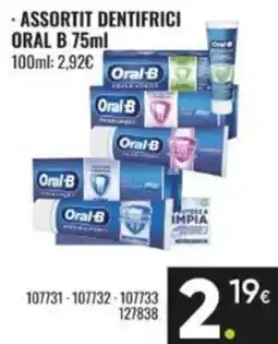 Family Cash Oral-B dentífrics oferta