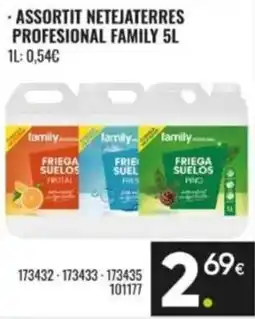 Family Cash family netejaterres professional family 5l oferta