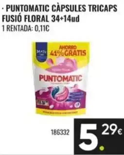 Family Cash Puntomatic càpsules tricaps fusió floral oferta