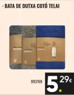 Family Cash telai bata de dutxa cotó oferta