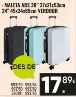 Family Cash verdoor maleta abs oferta