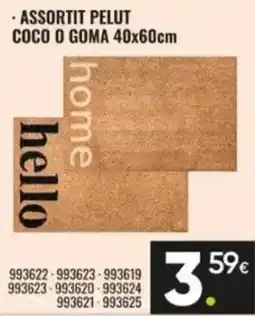 Family Cash hello home assortit pelut coco o goma oferta