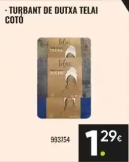 Family Cash Telai turbant de dutxa cotó oferta