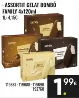 Family Cash family assortit gelat bombó oferta