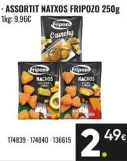 Family Cash Fripozo assortit natxos oferta