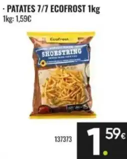 Family Cash Ecofrost patates 7/7 shoestring oferta