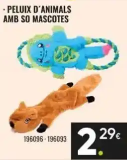 Family Cash Pelux d'animals amb so mascotes oferta