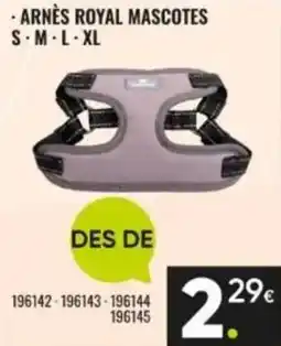 Family Cash Arnès royal mascotes oferta
