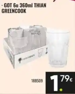 Family Cash Greencook vasos oferta