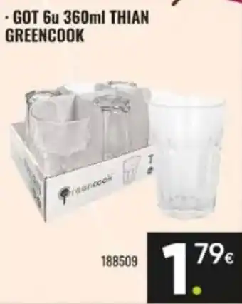 Greencook vasos