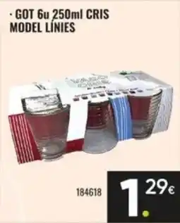 Family Cash GOT 6u 250ml CRIS MODEL LINIES oferta
