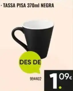 Family Cash Tassa Pisa 370ml Negra oferta