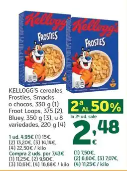 HiperDino Kellogg's Frosties oferta