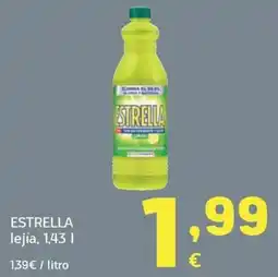 HiperDino Estrella lejía oferta
