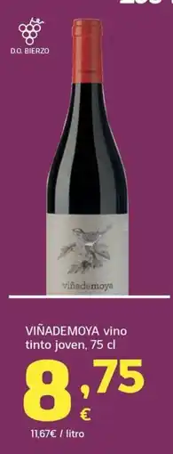 HiperDino viñademoya vino tinto joven oferta