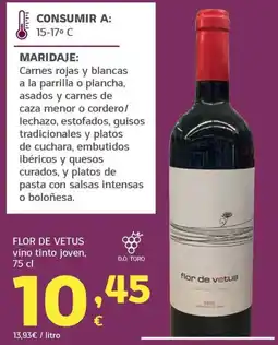 HiperDino Flor de vetus vino tinto joven oferta