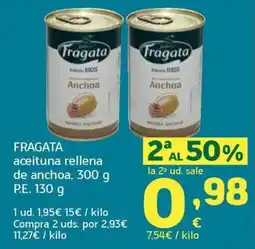 HiperDino Fragata aceituna rellena de anchoa oferta