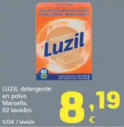 HiperDino Luzil detergente en polvo Marsella oferta
