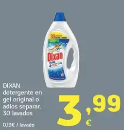 HiperDino Dixan detergente en gel original oferta