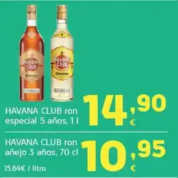 HiperDino Havana club ron especial 5 años oferta
