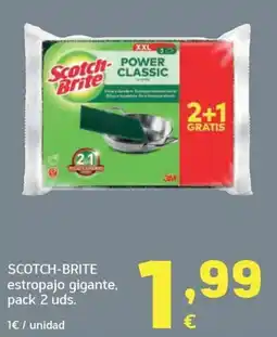 HiperDino Scotch-brite estropajo gigante oferta