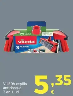 HiperDino Vileda cepillo antichoque 3 en 1 oferta