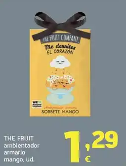 HiperDino The Fruit Company ambientador armario mango oferta