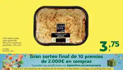 HiperDino Casa Mas lasaña carne gratinada oferta