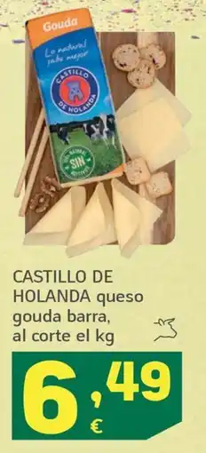 HiperDino Castillo de Holanda queso gouda barra oferta