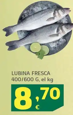 HiperDino Lubina fresca oferta