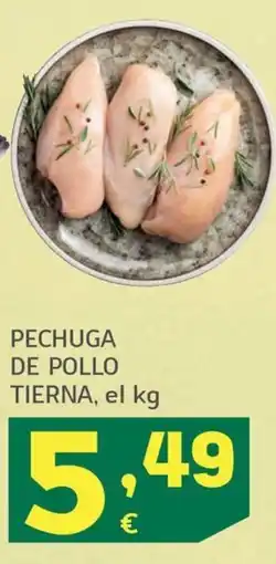 HiperDino Pechuga de pollo tierna oferta