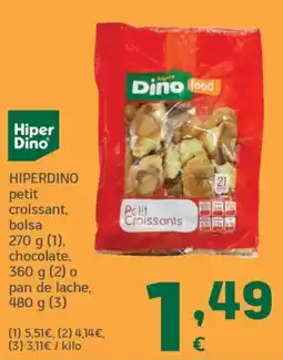 HiperDino HiperDino petit croissant oferta