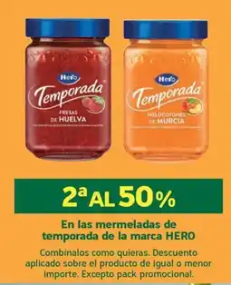 HiperDino Hero mermeladas de temporada oferta