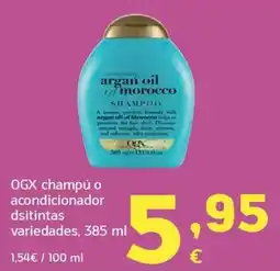 HiperDino ogx champú o acondicionador oferta