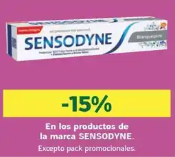HiperDino Sensodyne blanqueante oferta