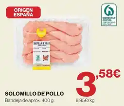Hipercor Solomillo de pollo oferta