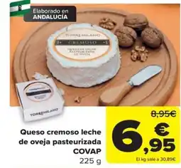 Carrefour Torremilano queso cremoso leche de oveja pasteurizada oferta