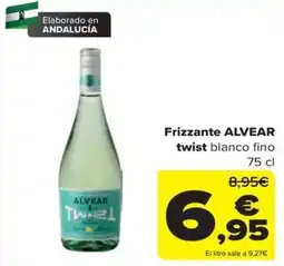 Carrefour Alvear twist blanco fino oferta