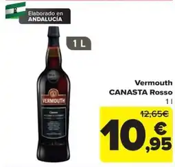 Carrefour Vermouth Canasta Rosso oferta
