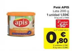 Carrefour apis paté suave oferta